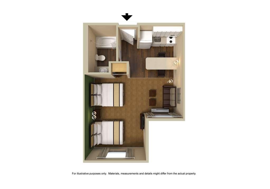 Extended Stay America Suites - Louisville - Alliant Avenue Rum bild